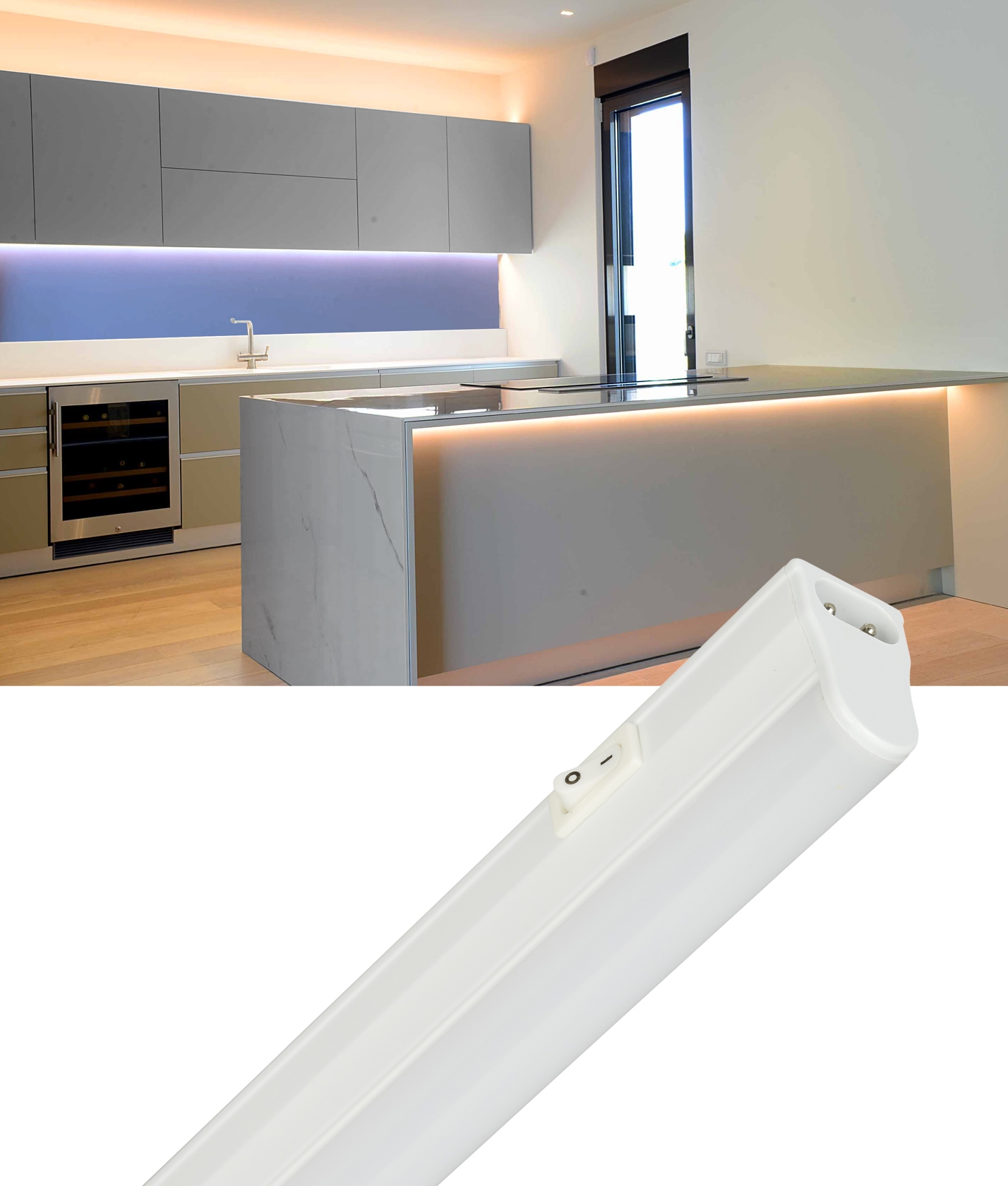 Slim LED Under Lights with CCT Easy to Link 3 Sizes