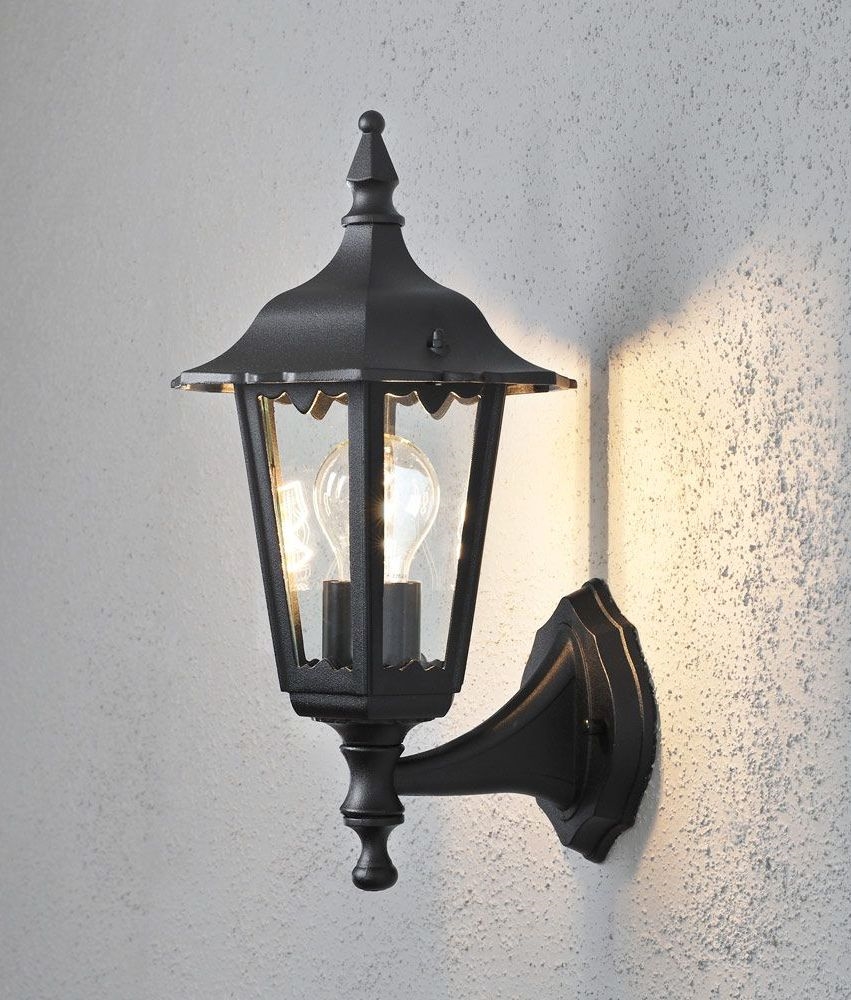 Classic External Wall Lamp In Matt Black Matt Black Classic External Wall Lamp