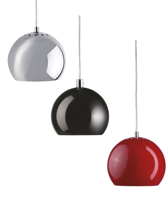 Fransden Lighting Ball Pendant 3 Colours Available - Ball Pendant Light