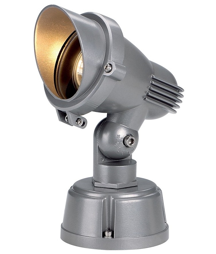 Robust Spotlight For External Use With Gu10 Base Lamps Commercial Grade Adjule Spotlight For Lamps With A Gu10 Base