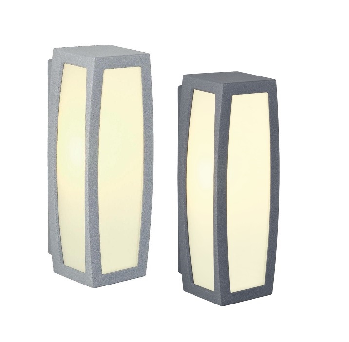 Exterior Modern Box Light with Sensor