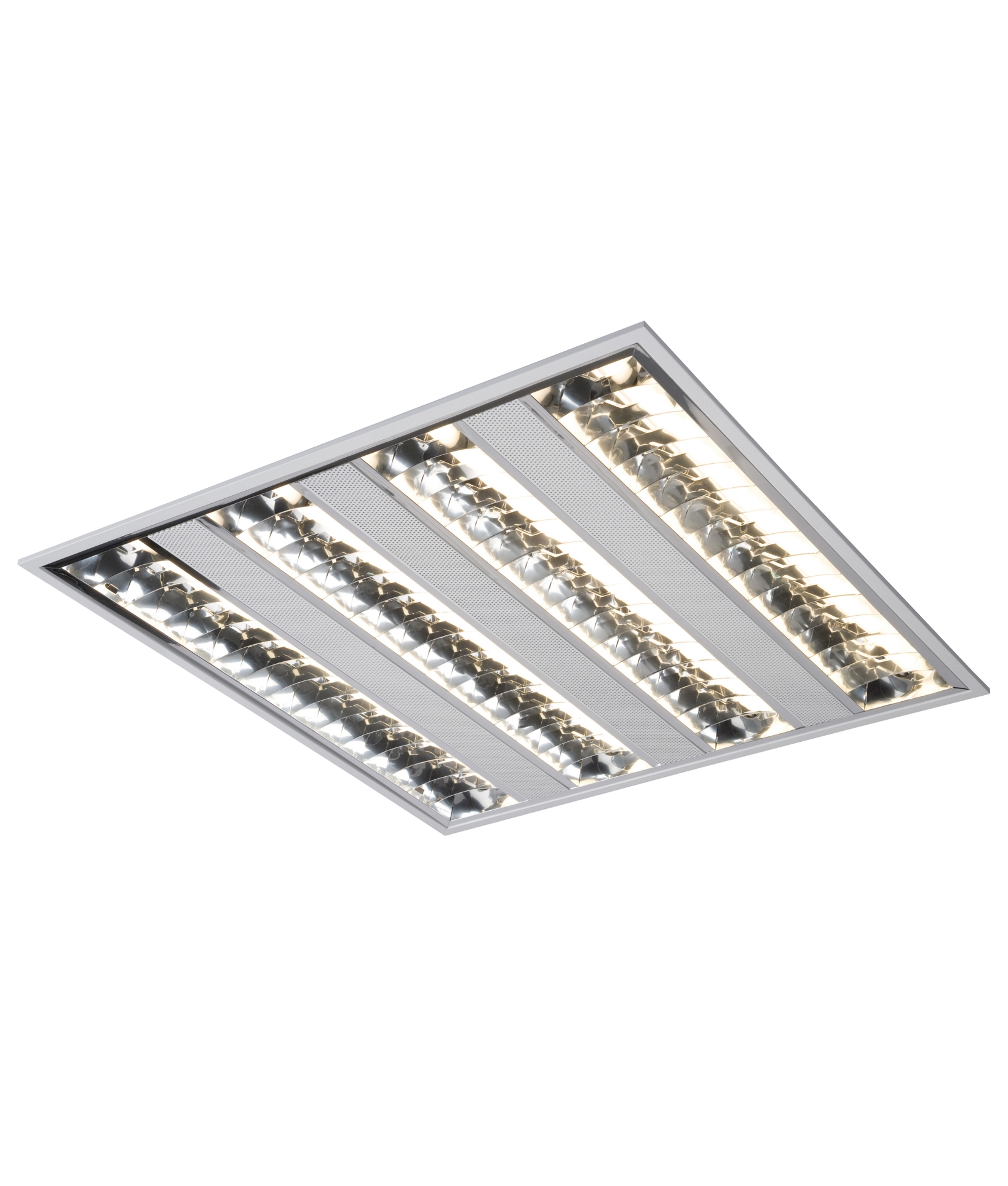 Modular fluorescent sales light fittings