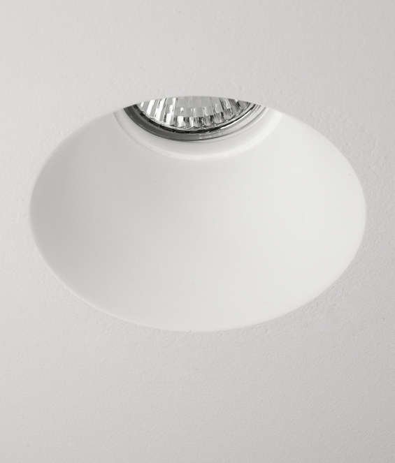 Trimless Plaster In Downlight Round