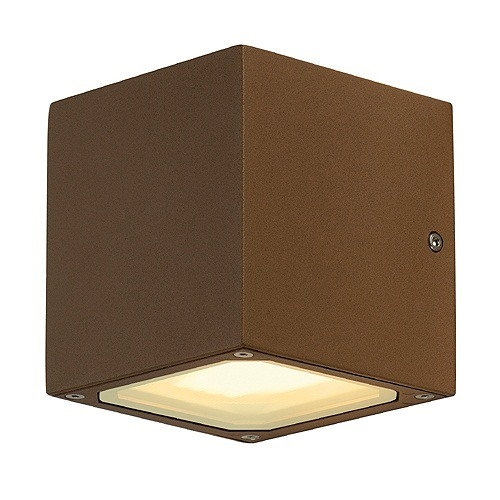 exterior up and wall light in a cube shape exterior up and wall light in a cube shape