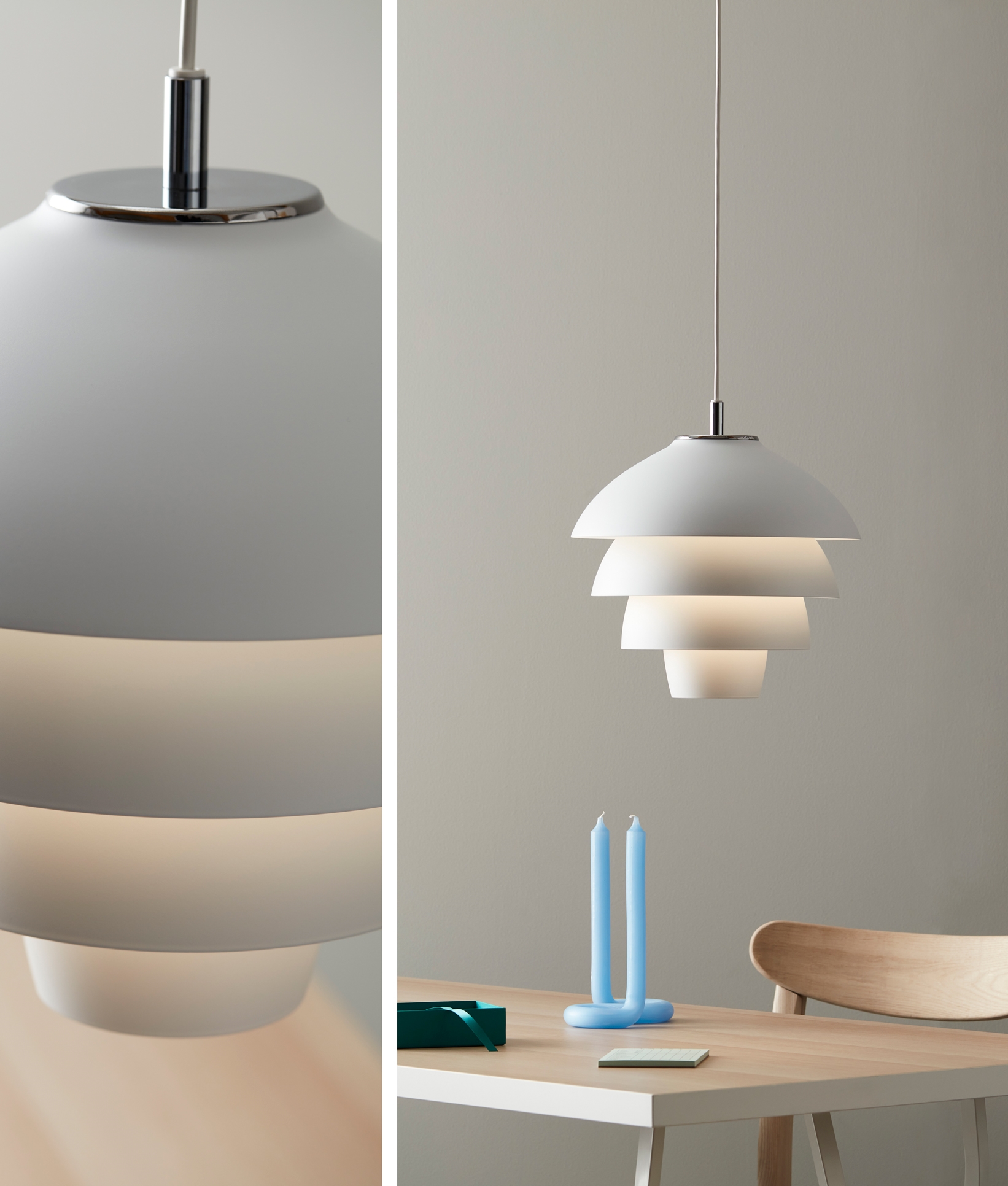 Layered pendant light deals