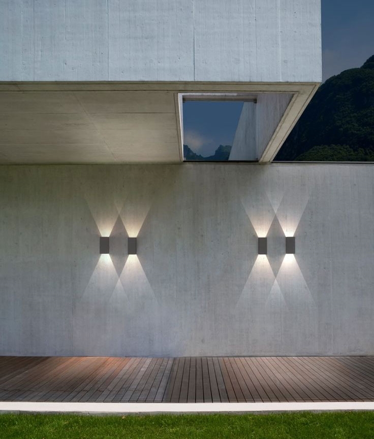 Led Up Down Exterior Ip65 Wall Light With Crisp White And Sharp Beams On Walls - Wall Wash Lights Uk Led Up Down Exterior Ip65 Wall Light With Crisp White And Sharp Beams On Walls - Wall Wash Lights Uk