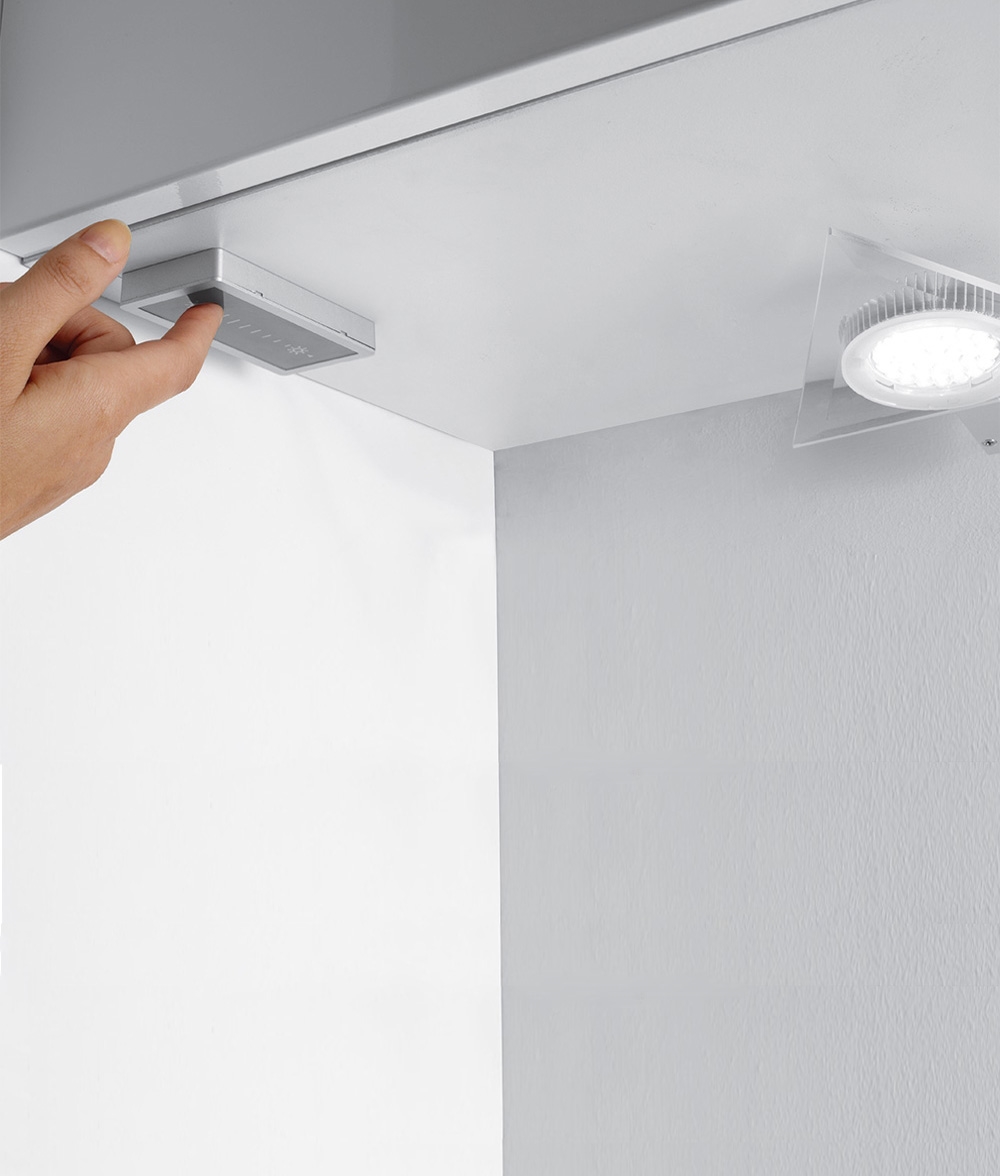 Undercabinet Touch Dimmer With Slide Facility