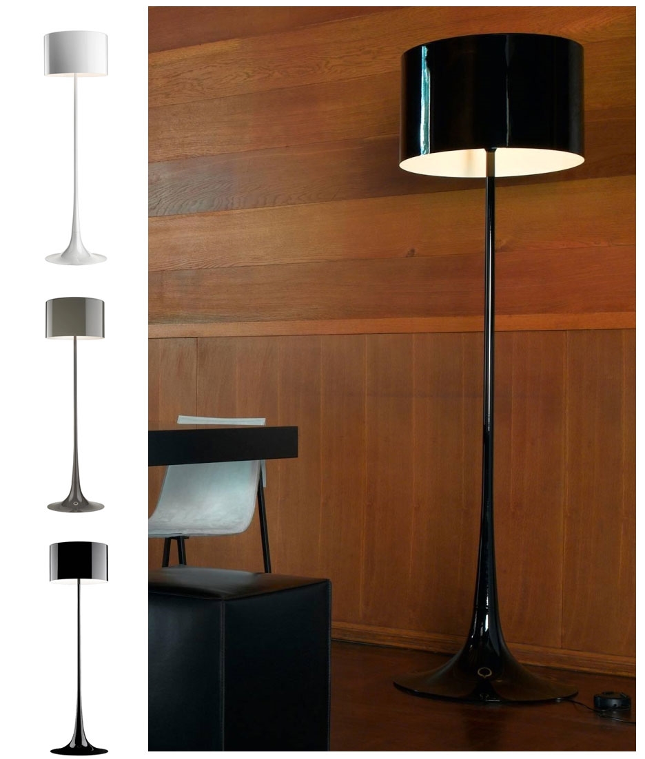 Spun Floor Lamp By Flos Of Italy, Flos Spun Light Floor Lamp