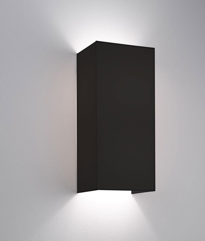 Simple Fabric Wall Light - Tall Shade - Up & Down Lighting