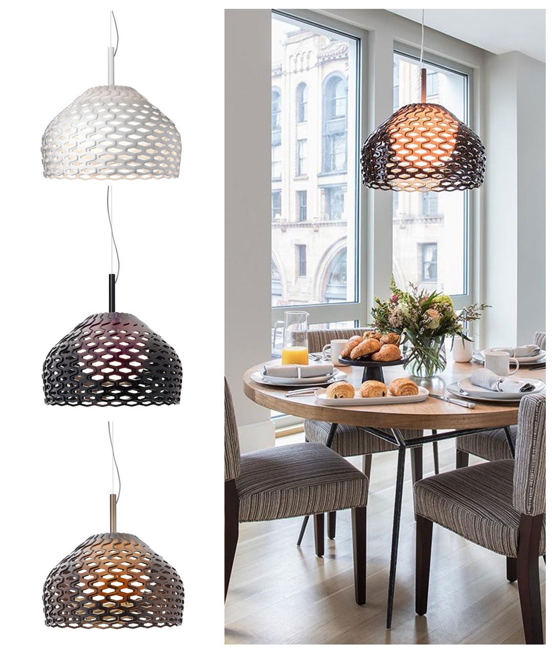 flos tatou t1 table lamp ochre grey