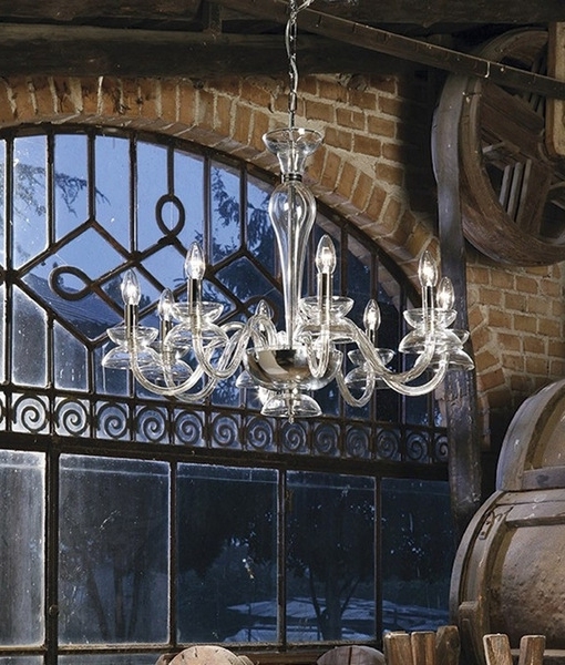 Venetian Style 5 Light Crystal Chandelier Traditional Venetian Style 5 Light Crystal Chandelier Traditional