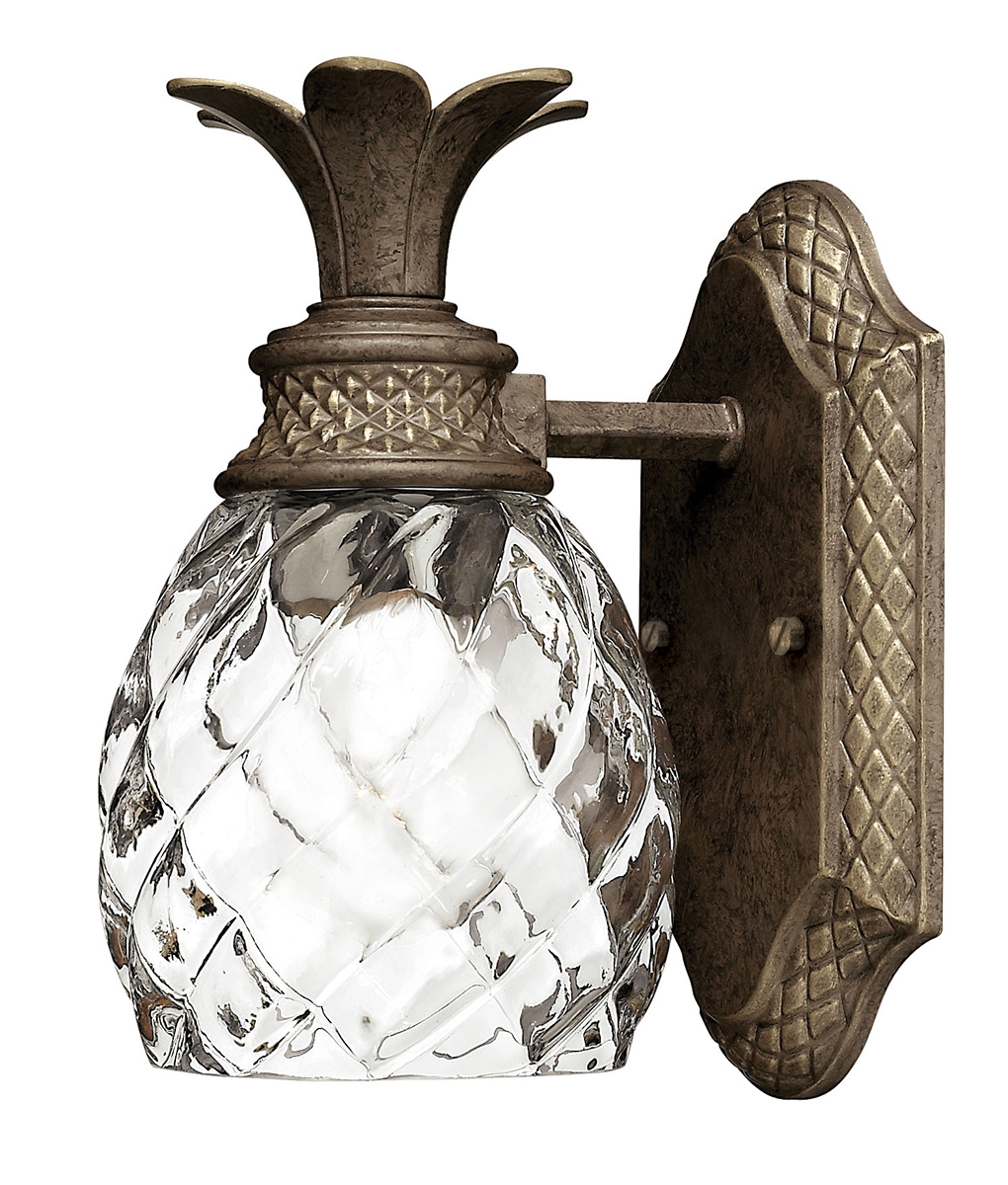 Vintage Pineapple Shaped Opal LED Wall Light