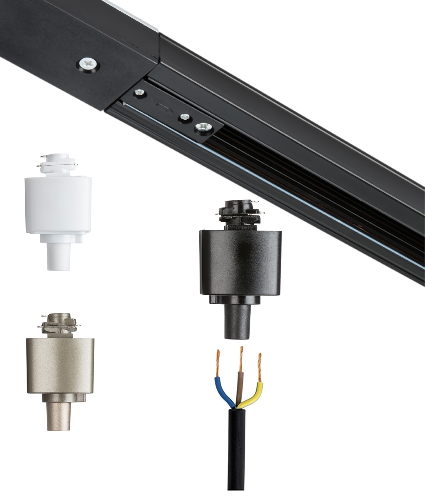 Pendant adapter for our basic mains track