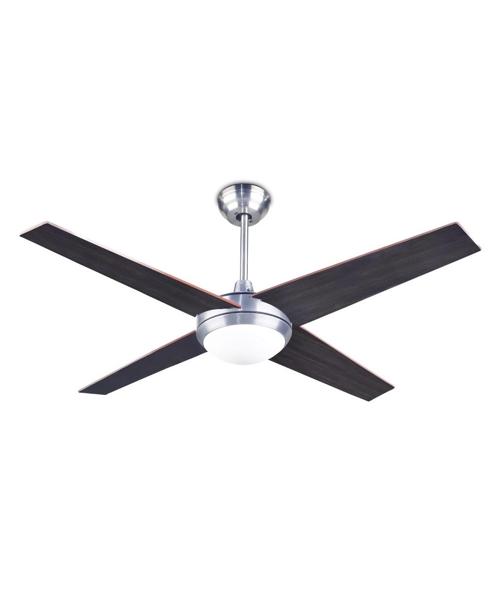 4 Bladed Reversible Ceiling Fan with Light