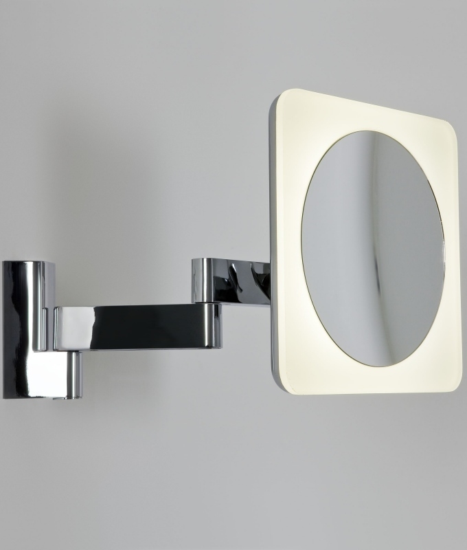 Square Bathroom Vanity Mirror, Illuminated Vanity Mirrors Uk