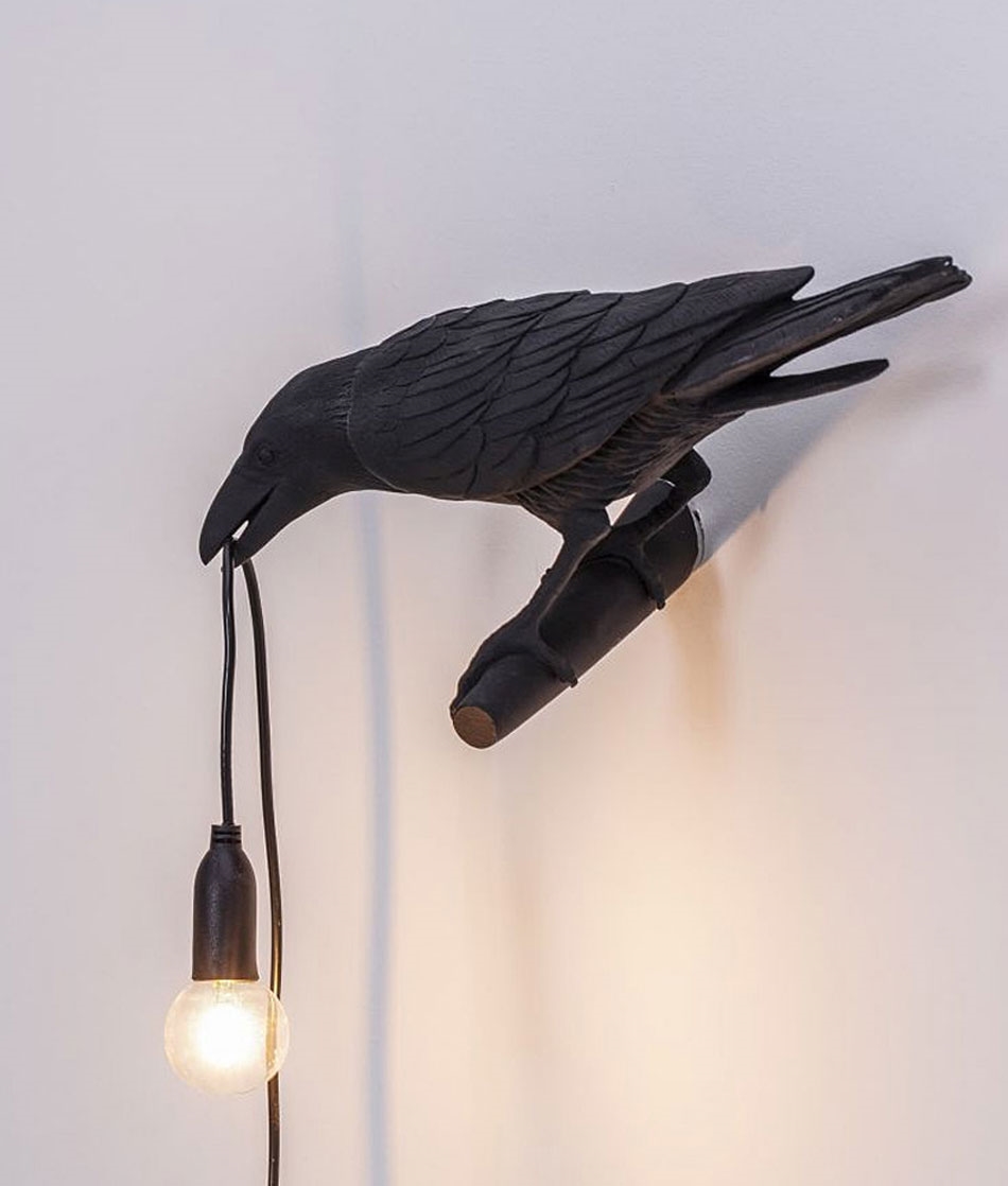 Black cheap bird light