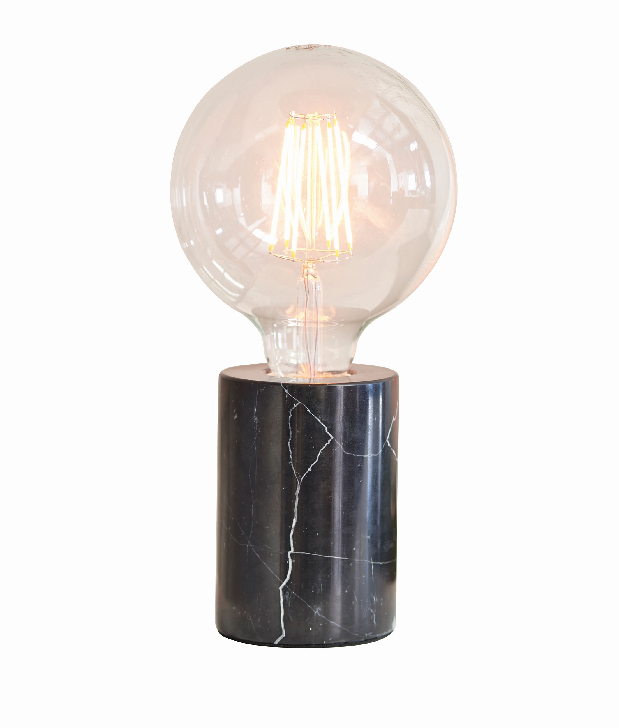 ScandiStyle Black Marble Table Lamp for Decorative Lamps