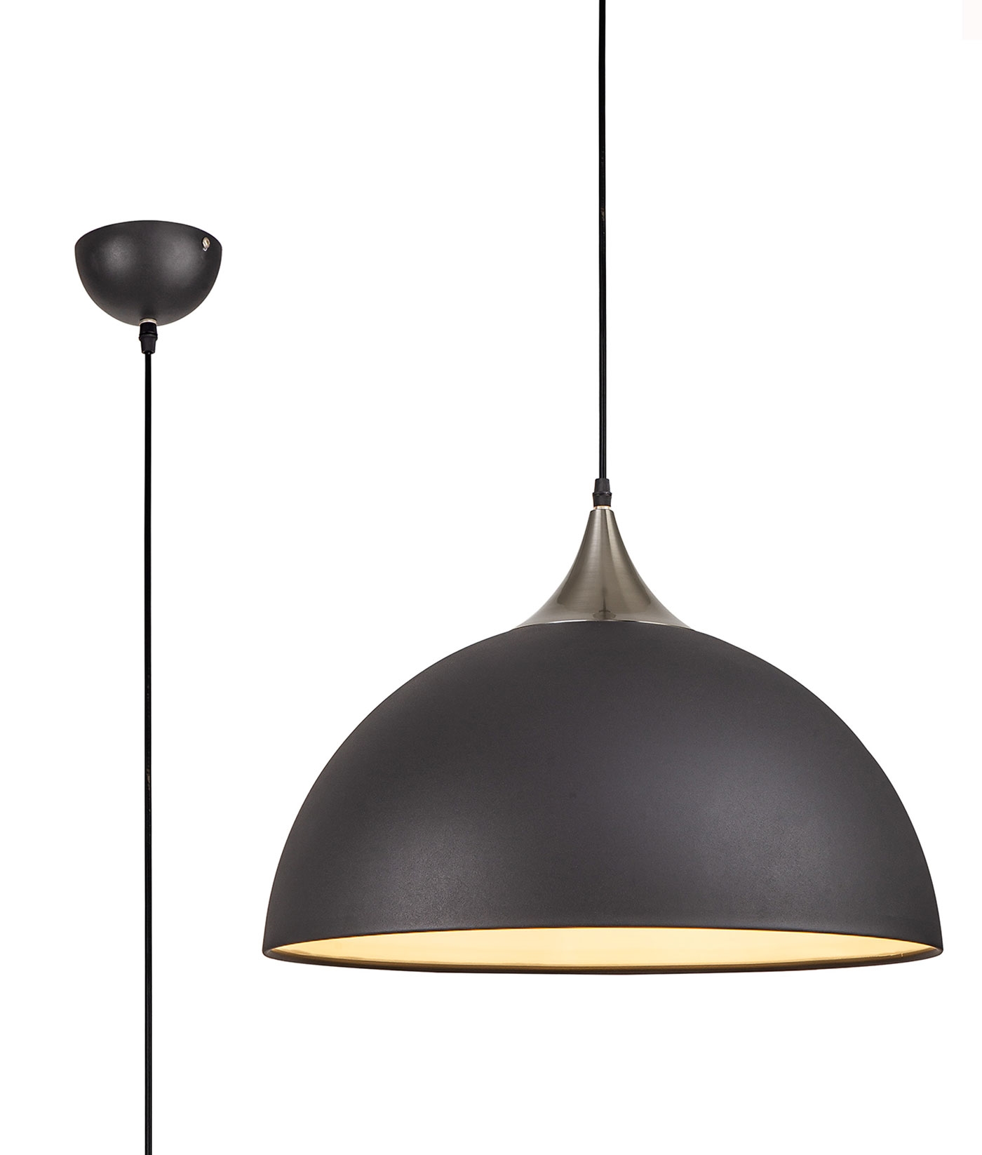 Large black dome light deals