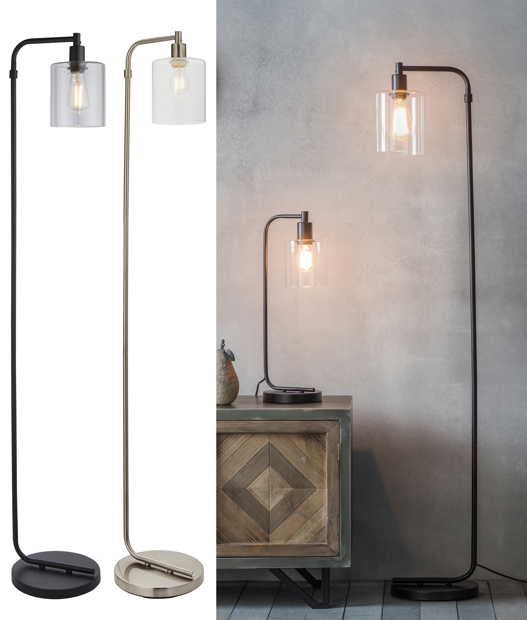 Industrial standing store light