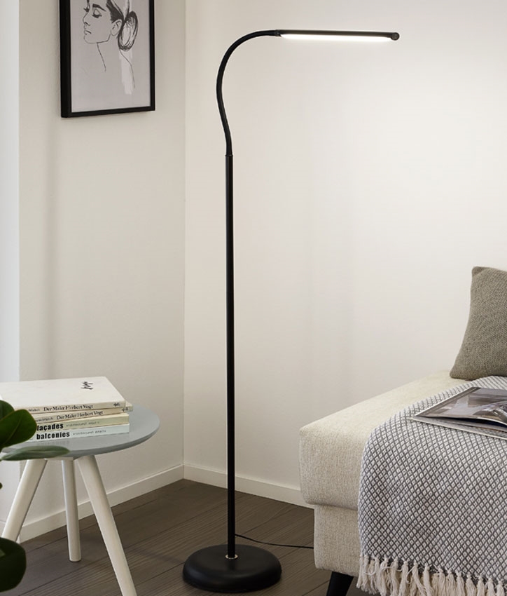 Standing reading light