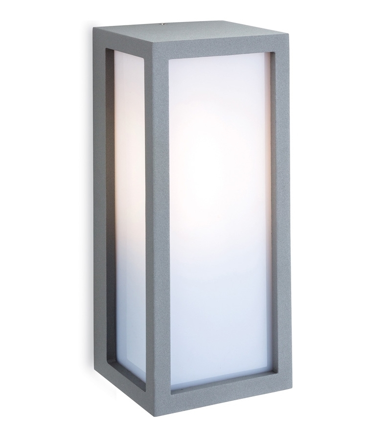 exterior wall box light with opal diffuser exterior wall box light with opal diffuser