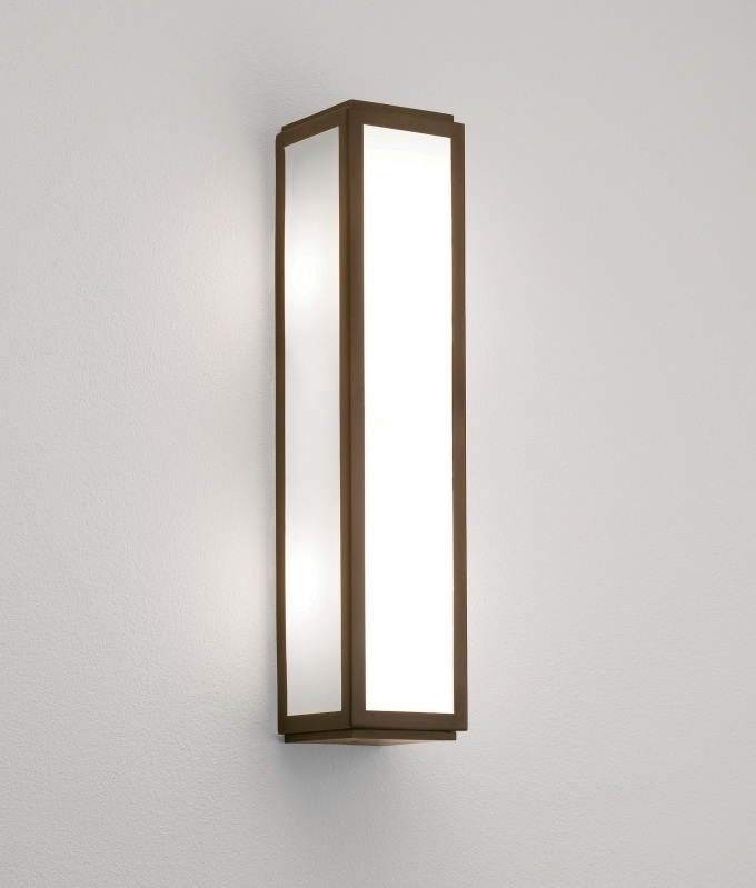 Bathroom Wall Light In Art Deco Design