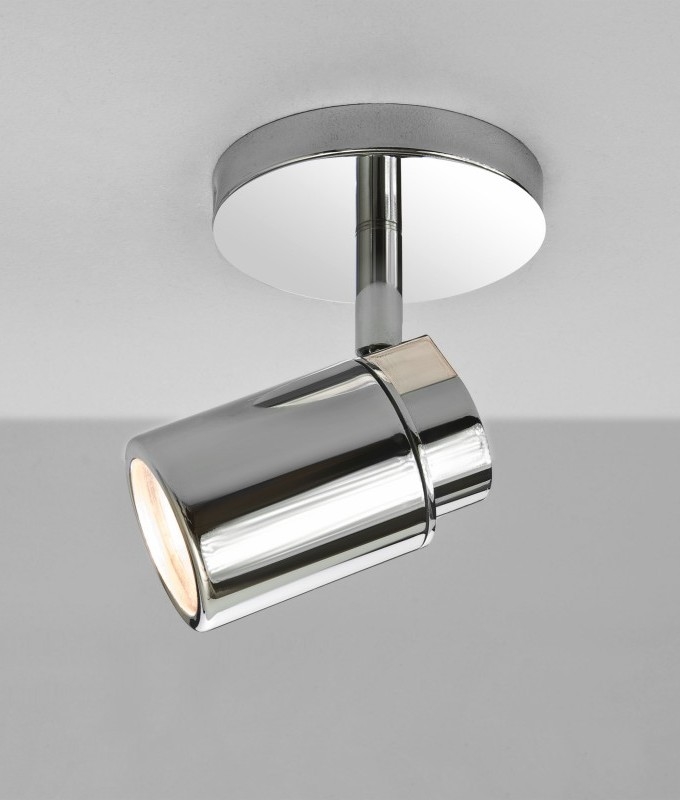 IP44 Modern Chrome Brushed 3 Way Bathroom Ceiling Spot Light Spotlight Zone 2 3 