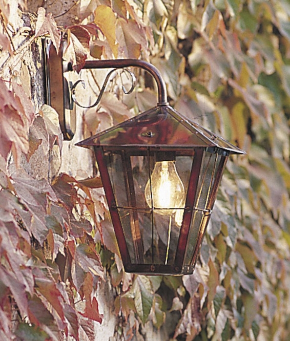 Exterior Wall Pure Copper Lantern - Copper Exterior Wall Lights