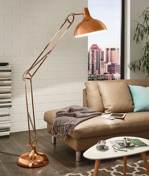 Adjustable Floor Lamp Angle Poise Style