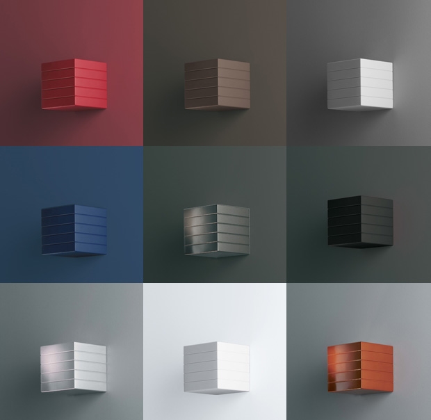 the cube plaster wall light the cube plaster wall light