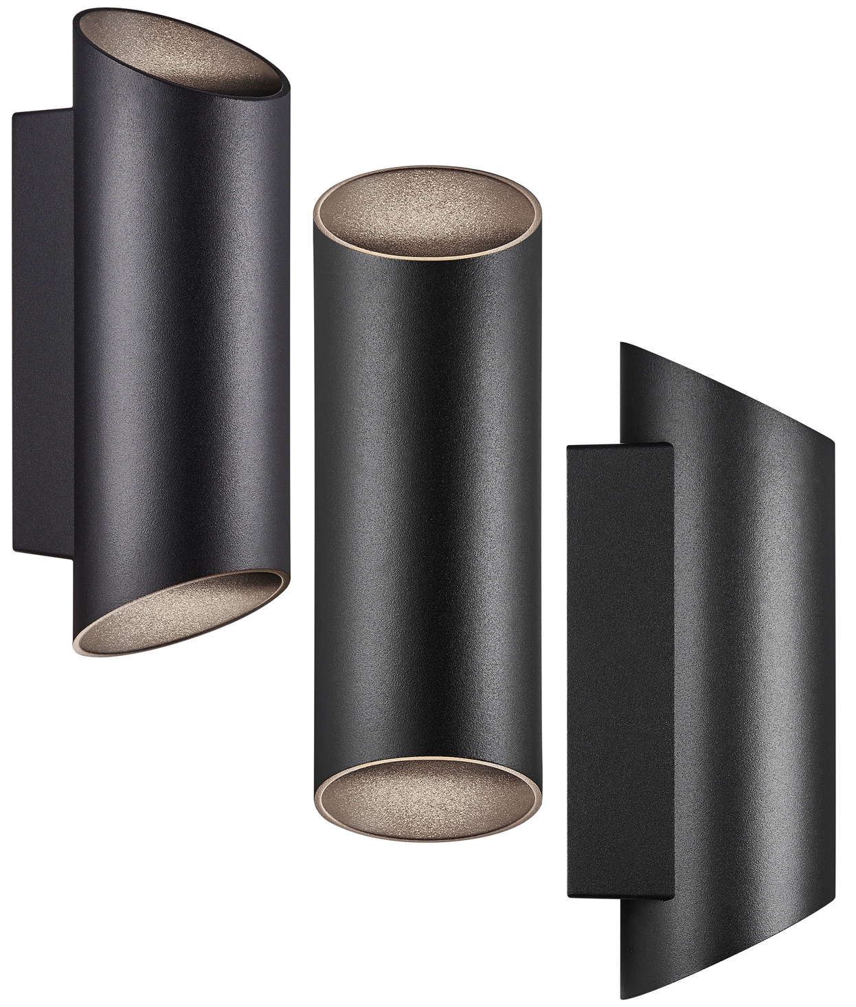 Architectural Outdoor Bi-Directional Wall Lamp - Upward & Downwards Light