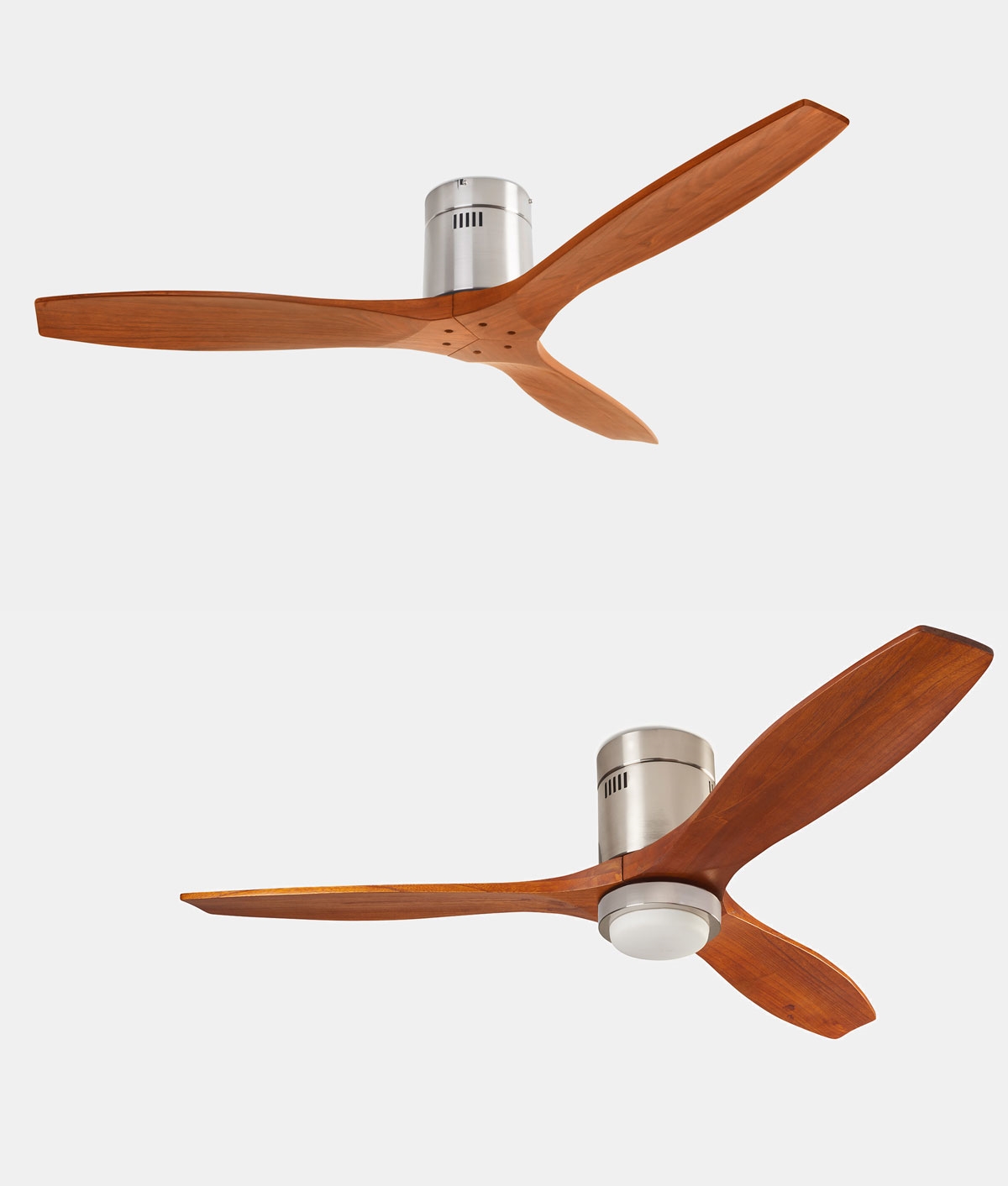 Wood Propeller Style Blade Ceiling Fan Choose with Light or Without