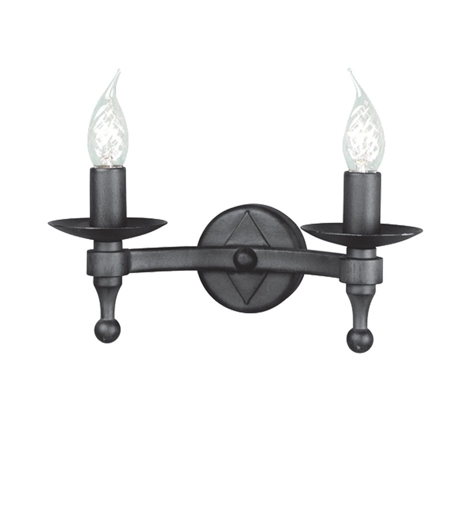 Medieval Style Double Wall Light