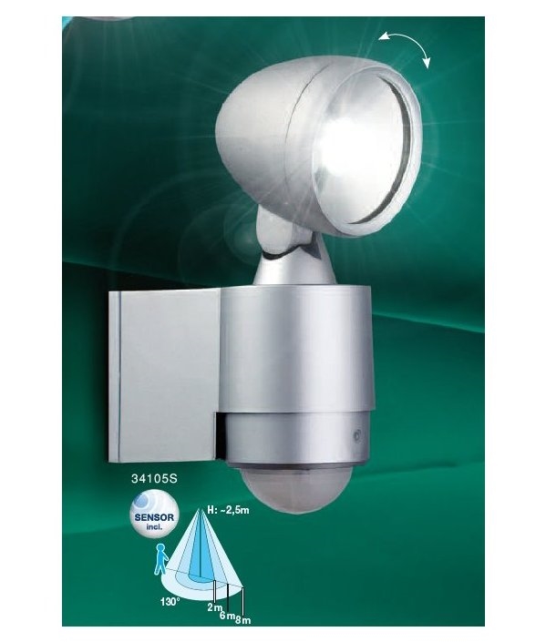 Modern LED Wall Light with PIR