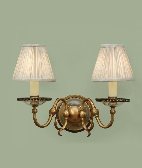 Flemish Double Arm Wall Light