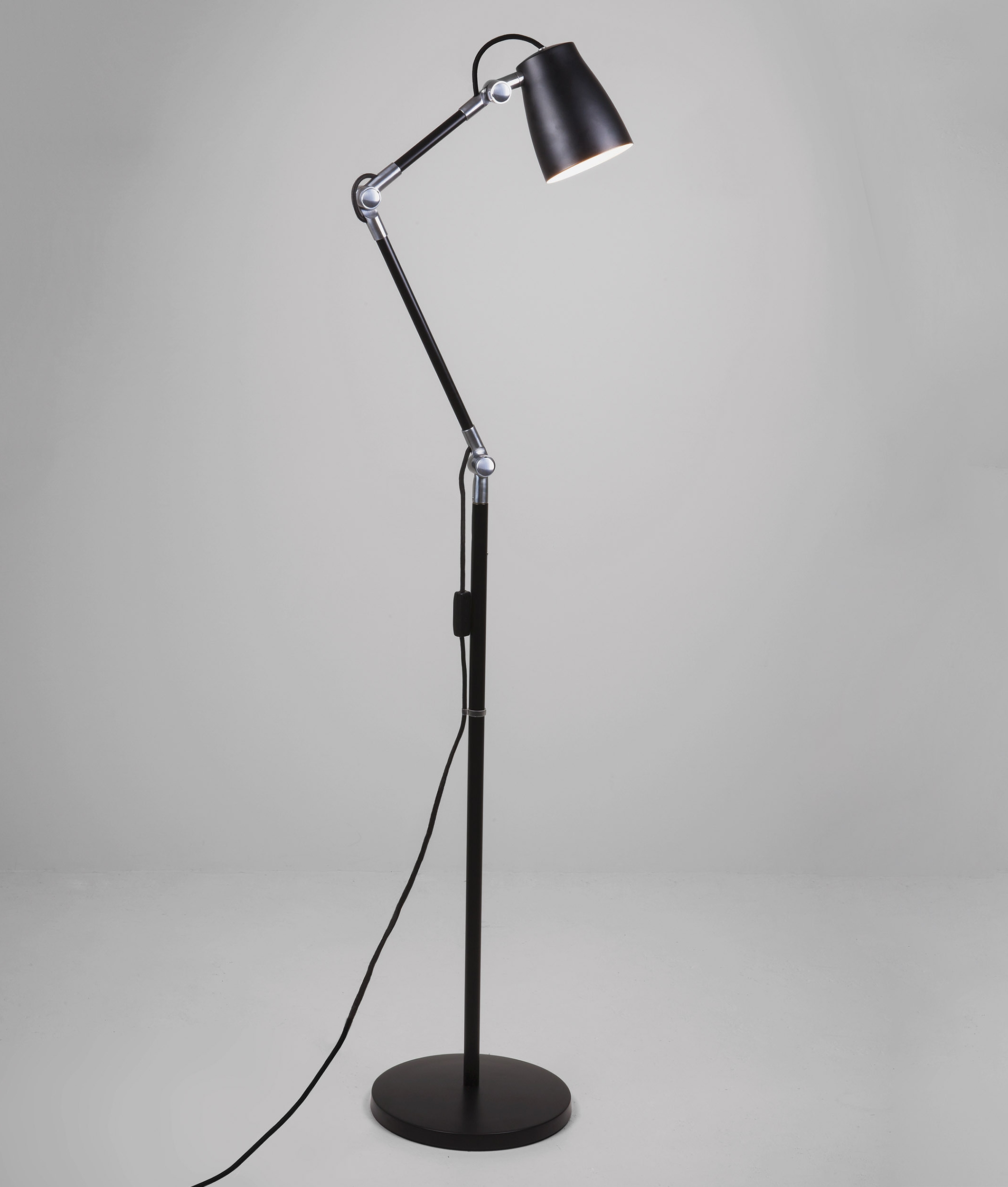 Adjustable Contemporary Floor Lamp - 3 Colours