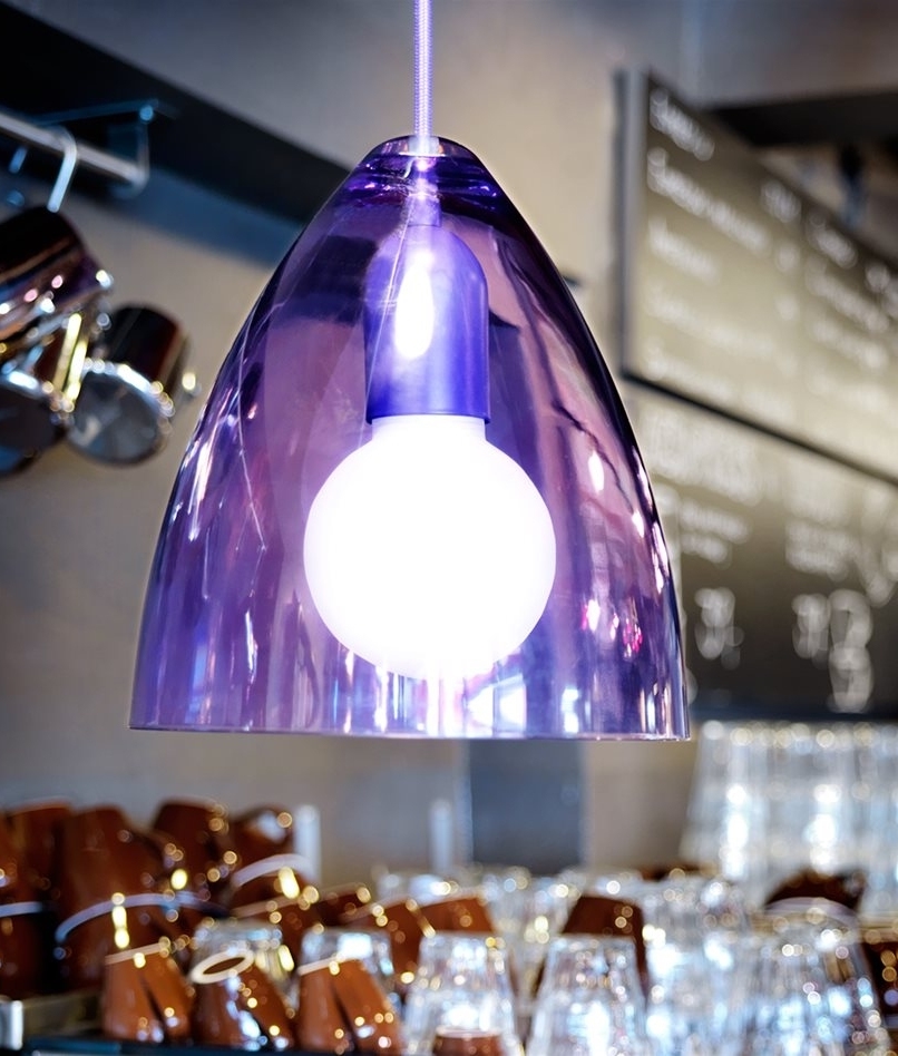 Transpa Coloured Pendant With A 270mm Diameter Transpa Coloured Pendant With A, Funky Pendant Light Fixtures