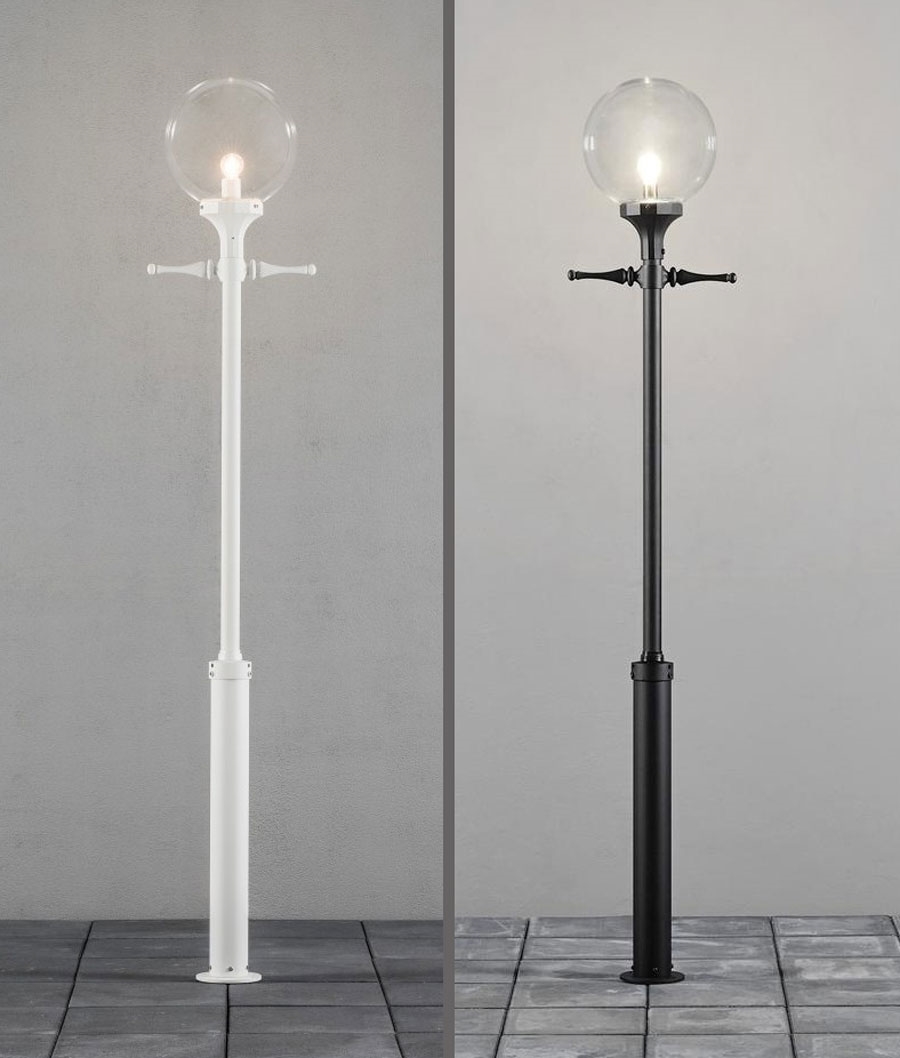 4 globe outdoor shop lamp post