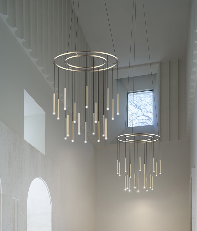 Tubular Suspended Led Pendant
