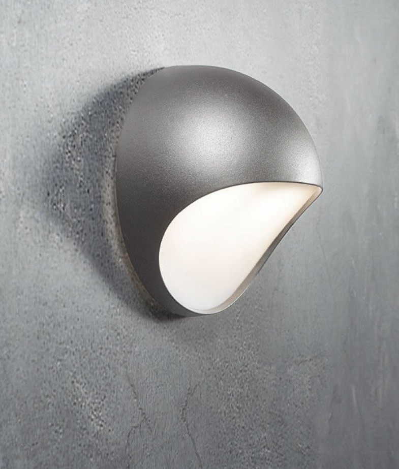 Designer Outdoor Lighting Styles Backlit Exterior Led Wall Light Danish Design