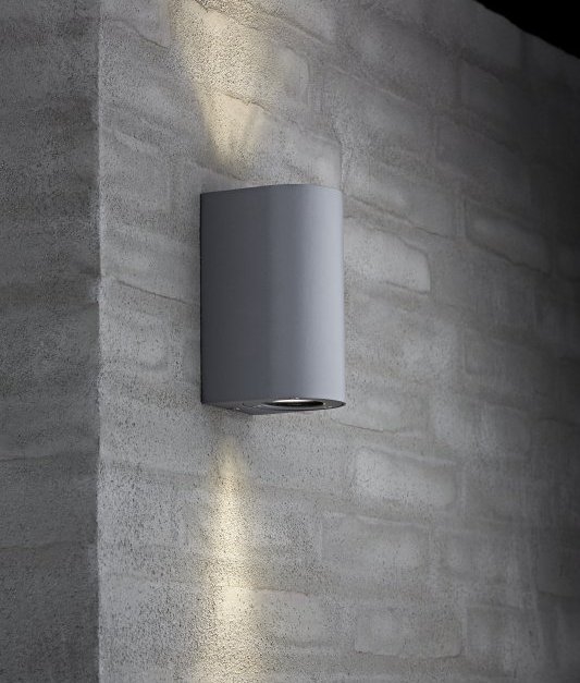 Exterior GU10 Wall Light with Adjustable Filters - IP44