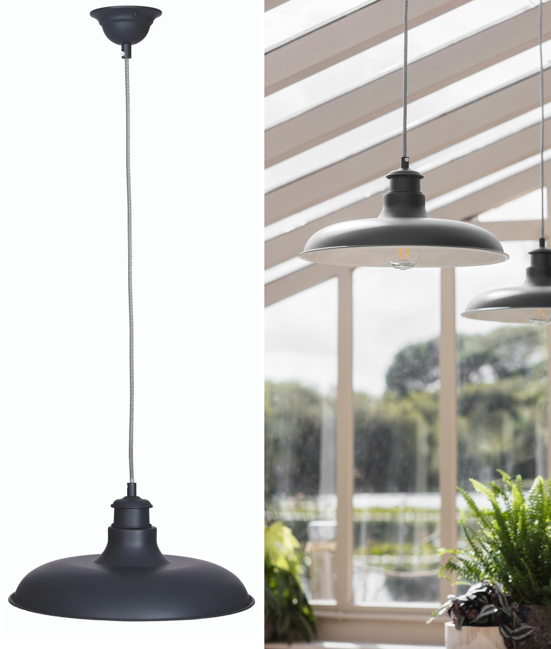 Barn style sales pendant light fixtures
