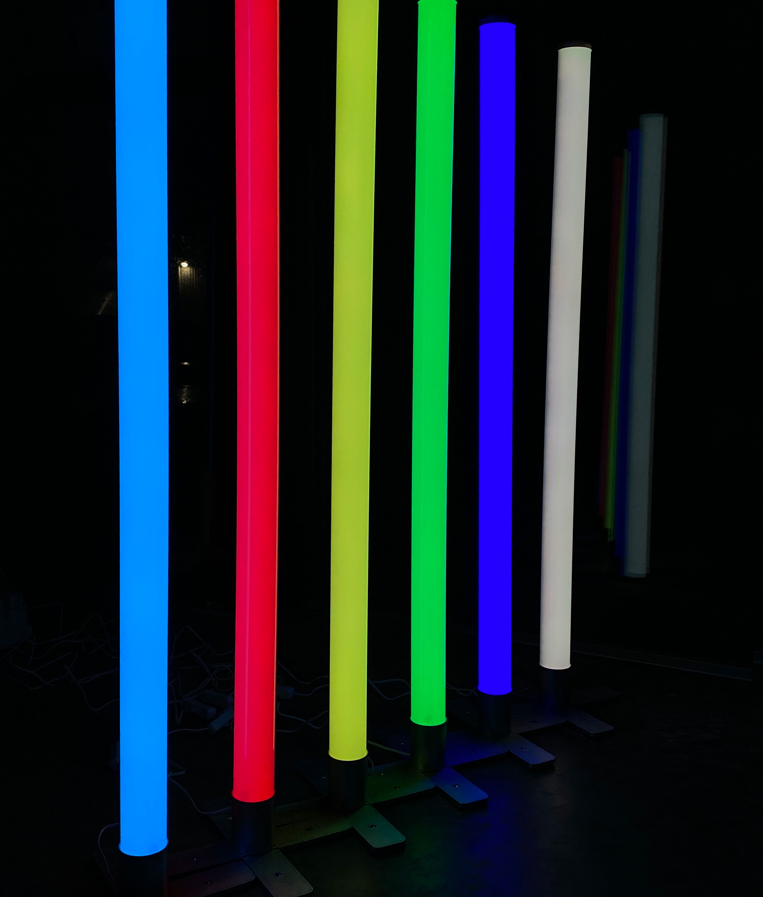 Neon Slim LED Tube Floor or Wall Light Colour Changing