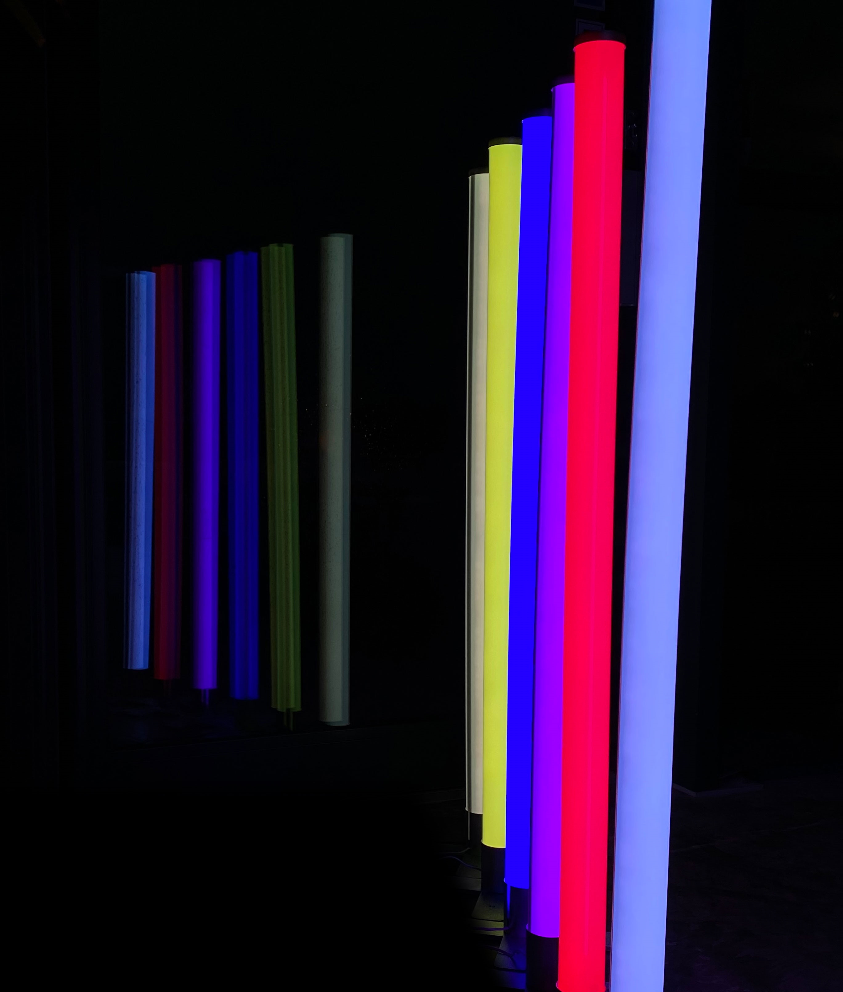 Neon Slim LED Tube Floor or Wall Light Colour Changing