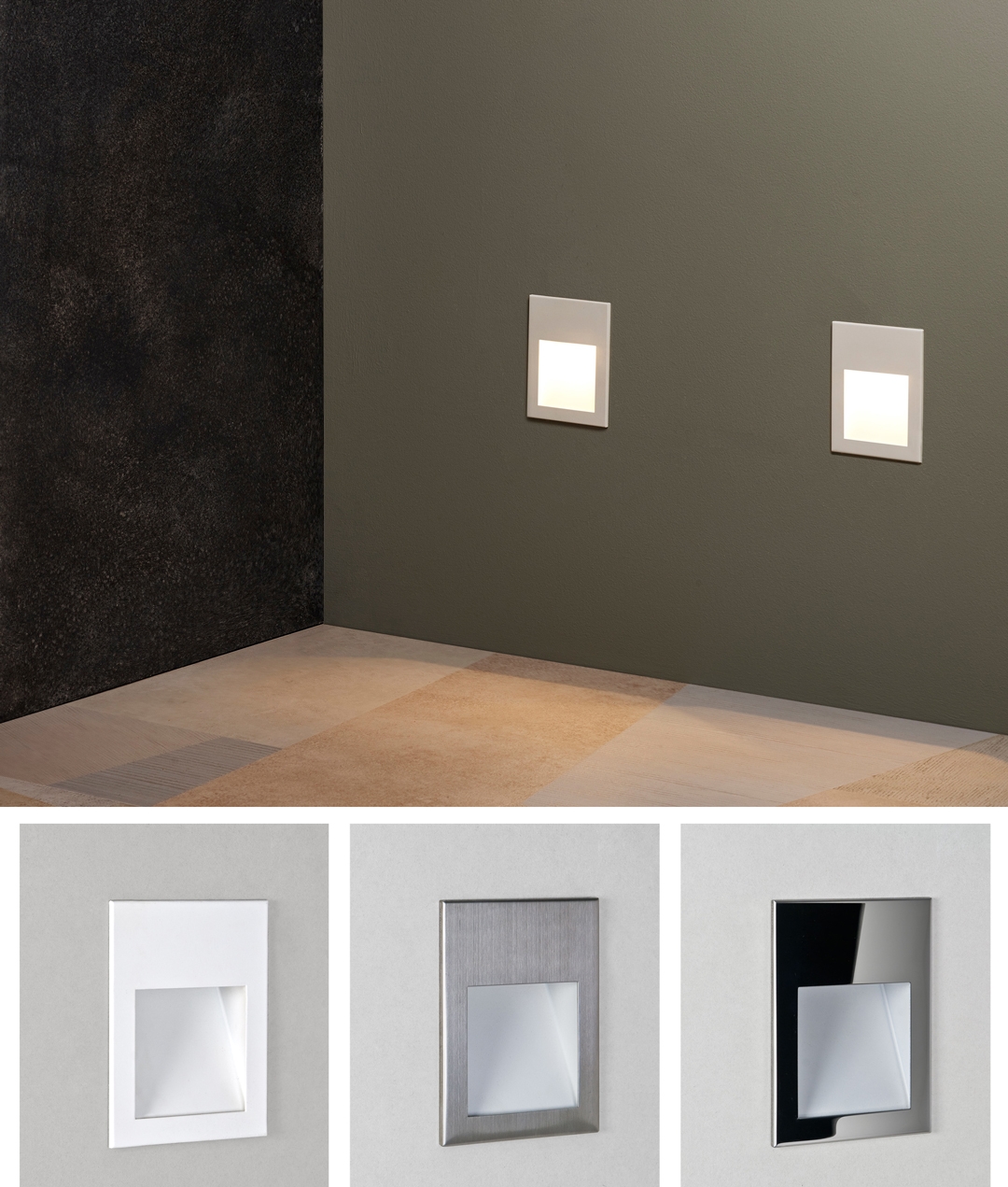 recessed hallway wall lighting