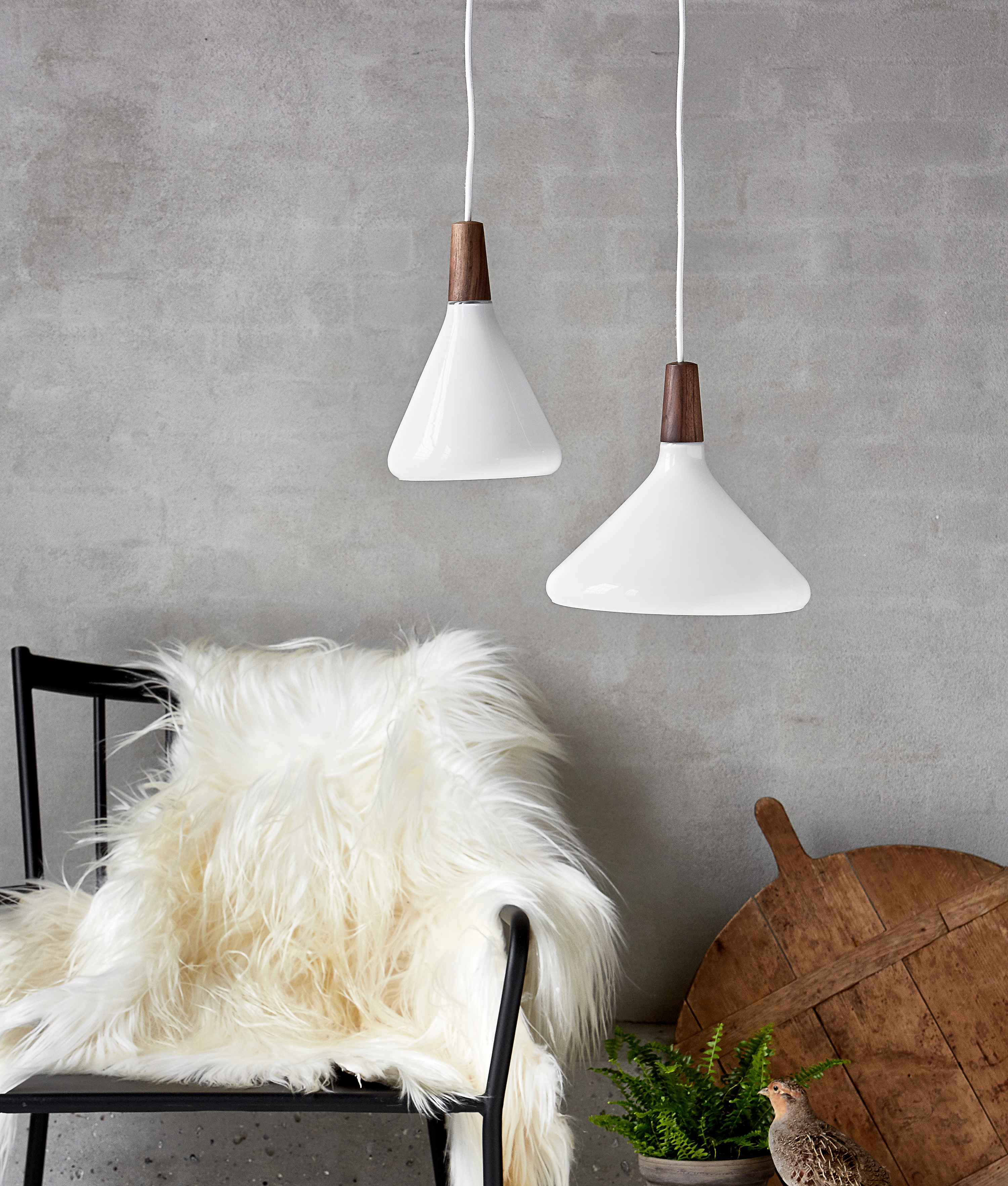 Wooden drop lights deals