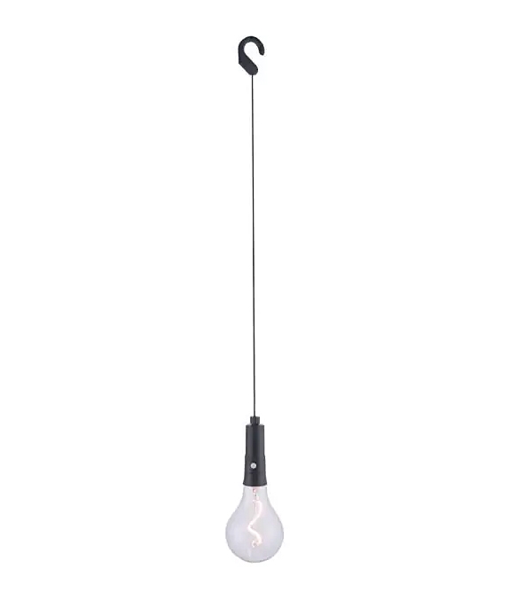 Battery-Powered Soft Filament Bulb - Hang It Inside Or Out