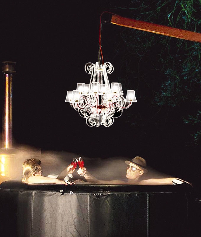 Rockcoco Chandelier From Fatboy Ip44, Battery Operated Outdoor Chandelier Uk