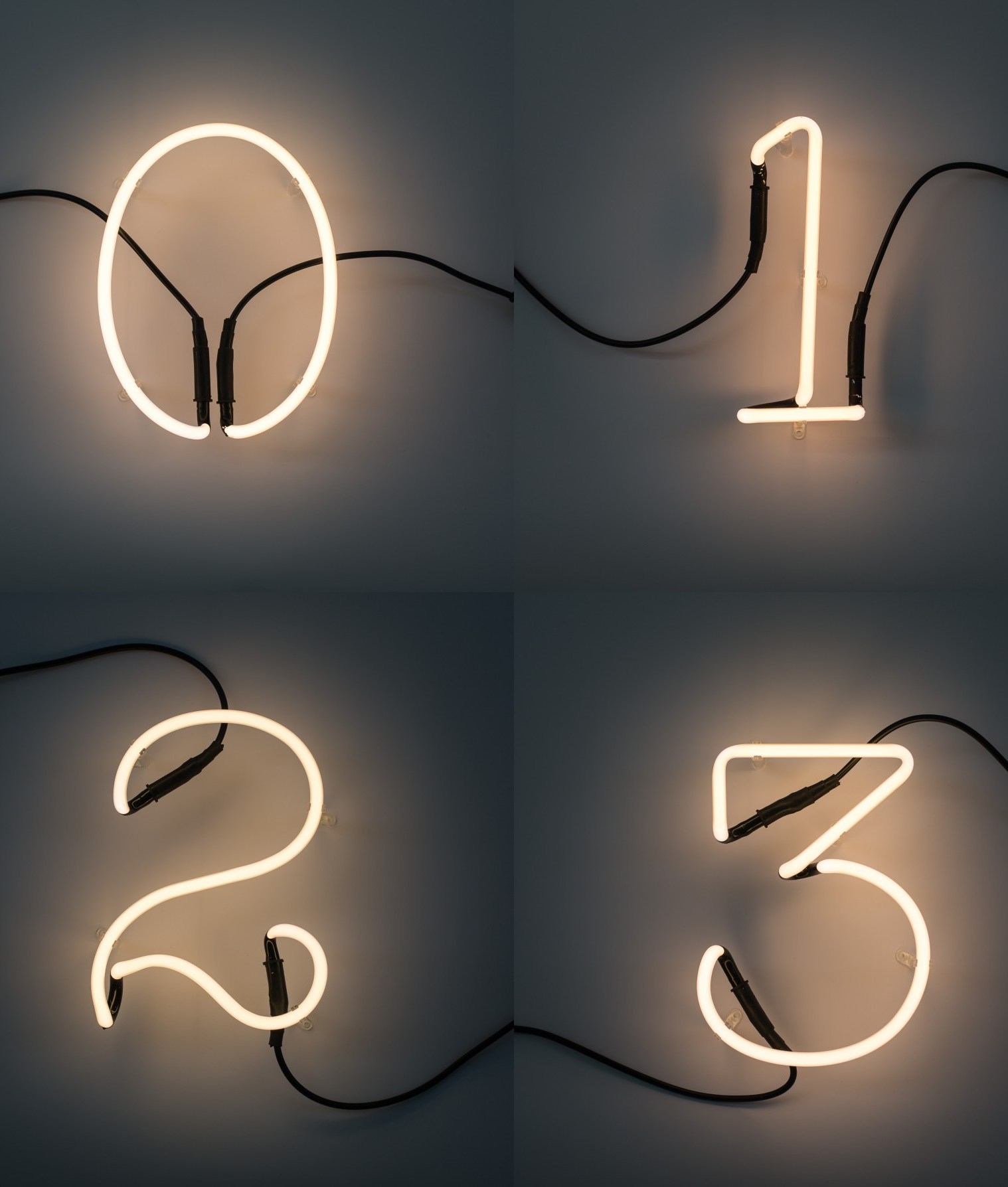 Linkable Neon Numbers and Symbols Perfect for Home or Commercial Use