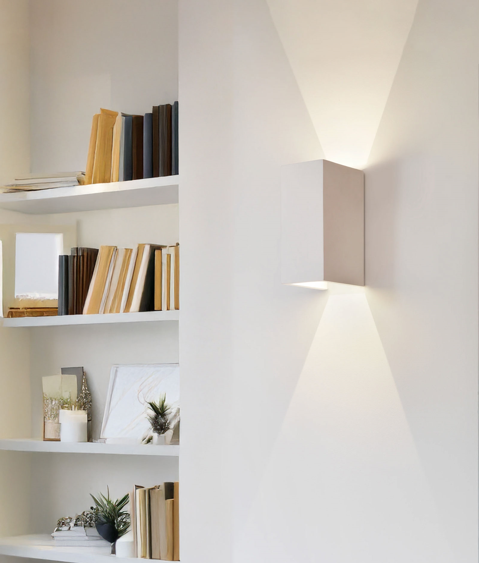 GU10 Wall Washer Sleek Up and Down Plaster Wall Light – Modern ...